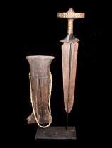 Konda Knife and Sheath, D.R. Congo - SOLD 1